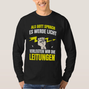 Elektronik Handwerker Elektrotechnik T-Shirt