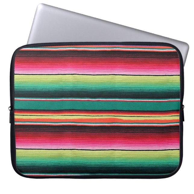 Elektronik-Laptop-Tasche mit Serape Entwurf Laptopschutzhülle (Vorderseite)