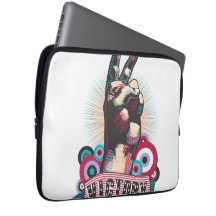 Elektronik-Tasche – Victory Peace & Love Pop-Art