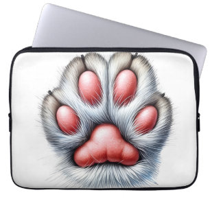 Elektroniktasche mit Katzenkralle – Cute & Lustig Laptopschutzhülle