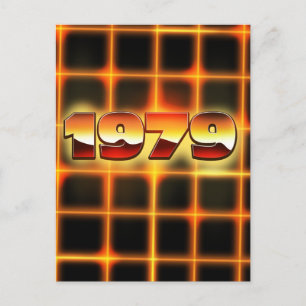 elektronisch 1979 postkarte