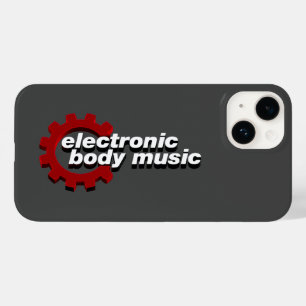 Elektronische Body Music EBM-Schrift Case-Mate iPhone 14 Hülle