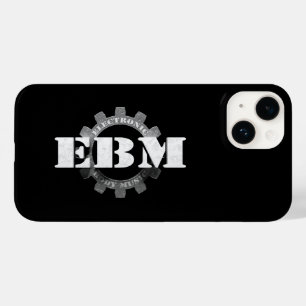 Elektronische Body Music EBM-Schrift Case-Mate iPhone 14 Hülle