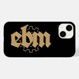 Elektronische Body Music EBM-Schrift V2 Case-Mate iPhone 14 Hülle