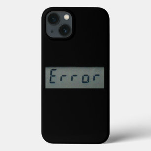 Elektronische Fehlermeldung Case-Mate iPhone Hülle