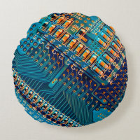 Elektronische Leiterplatte nah. Computer, Semico