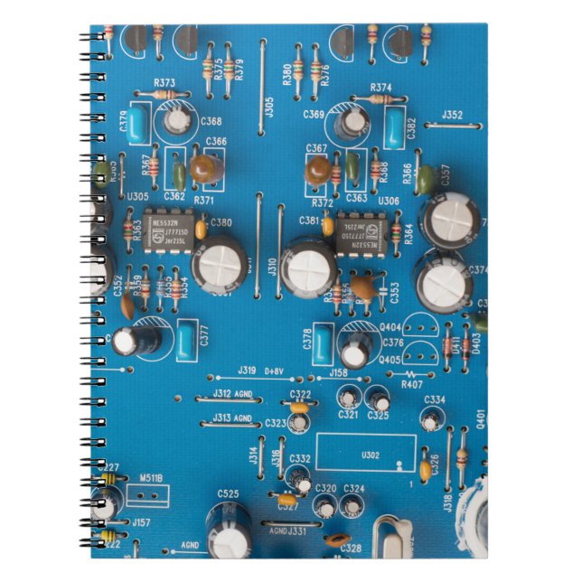 Elektronische Leiterplatte Notizblock (Vorderseite)
