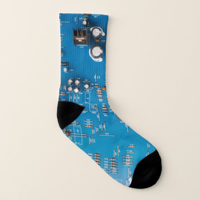 Elektronische Leiterplatte Socken (Links - Innen)
