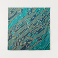 Elektronische Platine nah. Hintergrund, bob