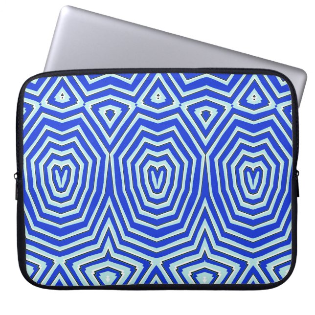 Elektronische Tasche - Klassisches blaues Design (Vorderseite)