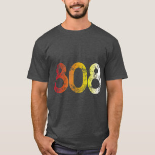 Elektronische Trommelmaschine 808 Retro Style T-Shirt