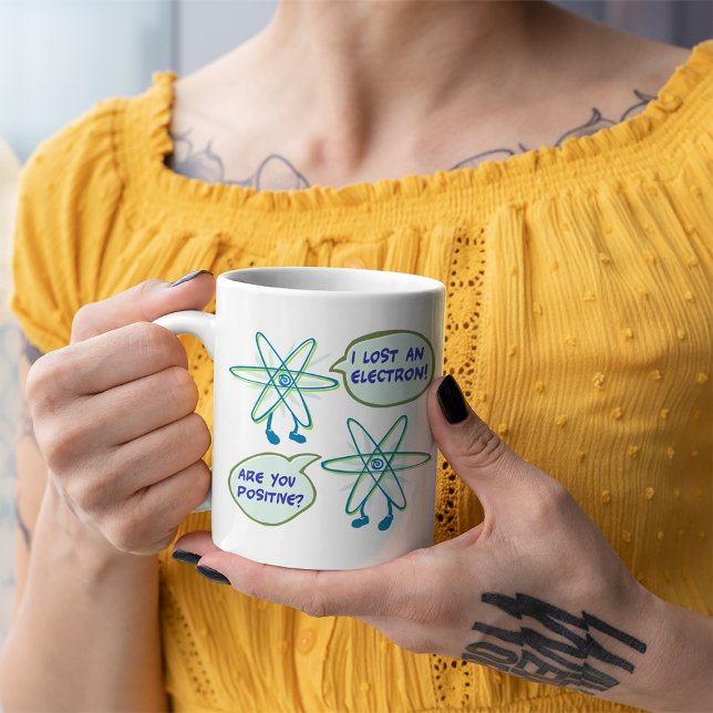 Elektronischer positiver Wortwitz Tasse (Von Creator hochgeladen)