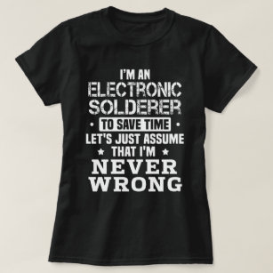Elektronischer Soldat T-Shirt