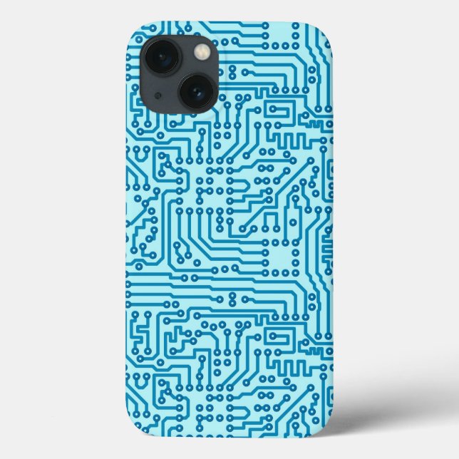 Elektronisches Digitalschaltungs-Brett Case-Mate iPhone Hülle (Rückseite)