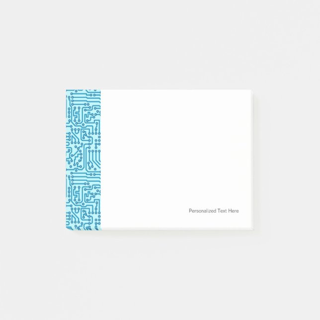 Elektronisches Digitalschaltungs-Brett Post-it Klebezettel (Vorderseite)
