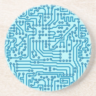 Elektronisches Digitalschaltungs-Brett Sandstein Untersetzer