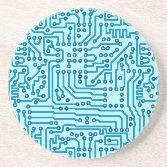 Elektronisches Digitalschaltungs-Brett Sandstein Untersetzer (Vorne)