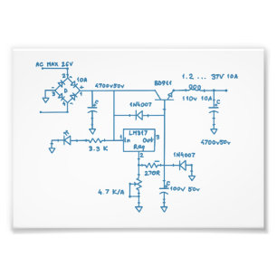 elektronisches Schaltungsplan Technologie Blueprin Fotodruck