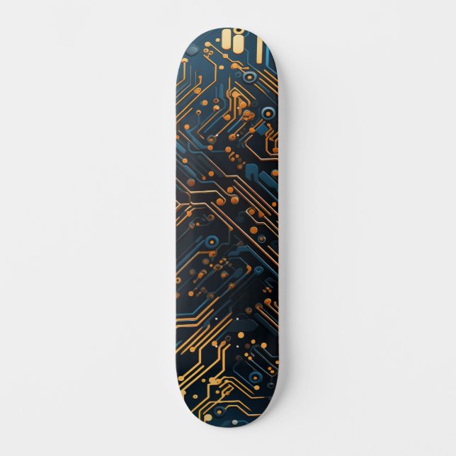 Elektronisches Skateboard (Vorderseite)