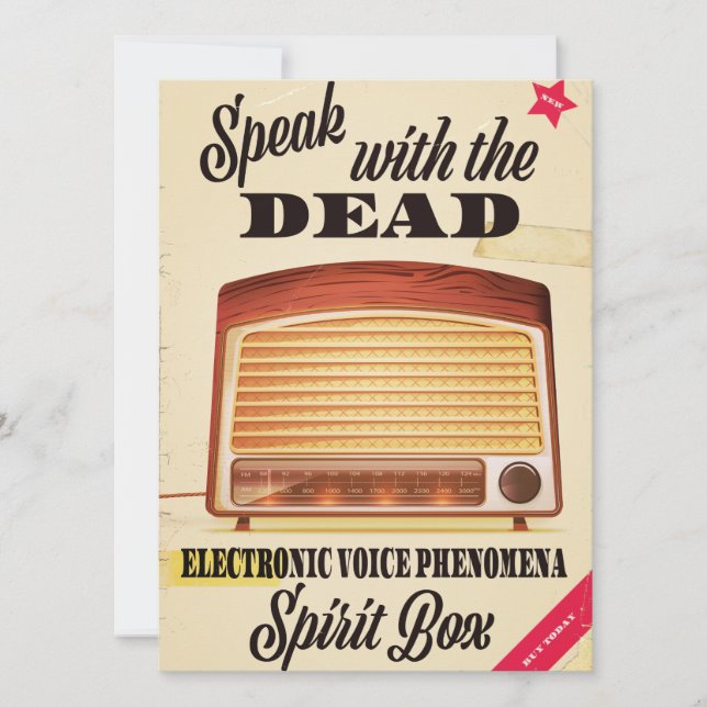 Elektronisches Sprachphänomen Geisterjagd Ad. (Vorderseite)