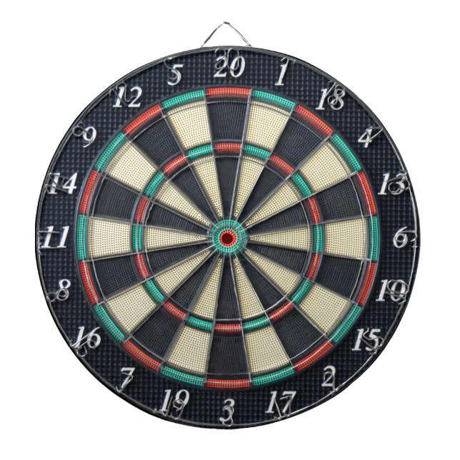 Elektronisches Stilbild in Dartboard Dartscheibe (vorne)