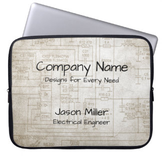 Elektroschematik Laptopschutzhülle