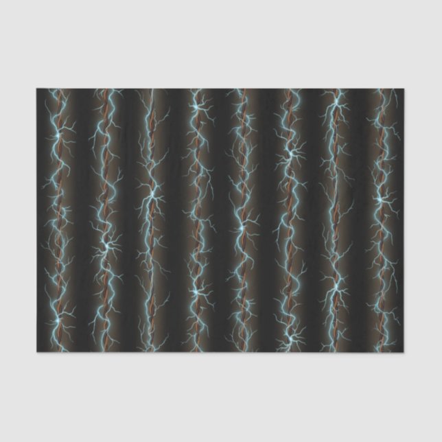 Elektroschock, Industriegurfdraht Seidenpapier (Vorderseite)