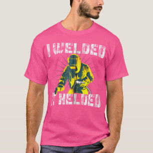 Elektroschweißen für Männer Lustiger Schweißer T-Shirt