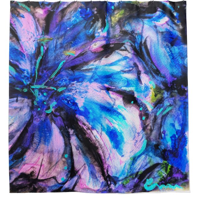 Elektrotechnik Duschvorhang (Vorderseite)