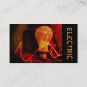 Elektrotechnik, Elektrotechnik, Baudienstkarte Visitenkarte