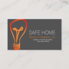 Elektrotechnik, Elektrotechnik, Baukarte Visitenkarte