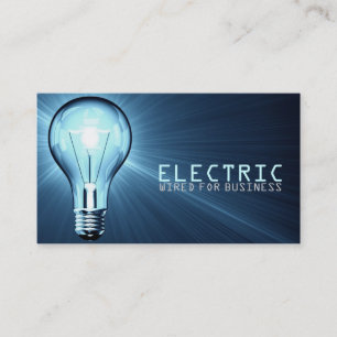 Elektrotechnik, Elektrotechnik, Baukarte Visitenkarte