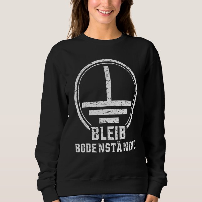 Elektrotechnik - Fußbodenbeläge Stehend Sweatshirt (Vorderseite)
