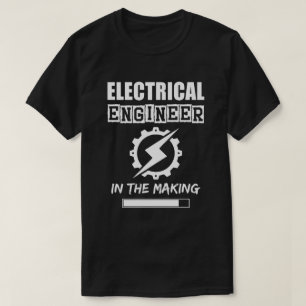 Elektrotechnik in der Herstellung, schlichte Textu T-Shirt