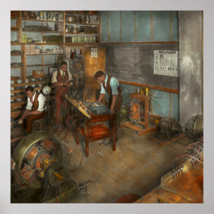 Elektrotechnik - Kurs Elektrotechnik 1915 Poster