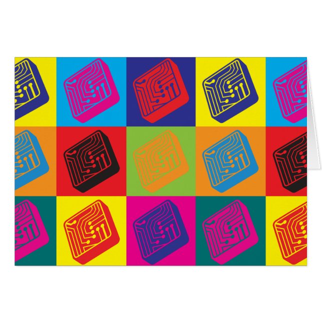 Elektrotechnik-Pop-Kunst (Vorderseite (Horizontal))