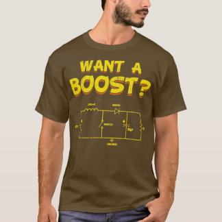 Elektrotechnik Will einen Boost-Engineer T-Shirt