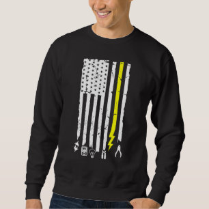 Elektrowerkzeuge betrachteten uns als Fahne für di Sweatshirt