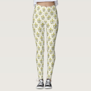 Elelgant Lilie Design Leggings