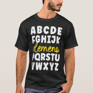 Elemeno ABCs Alphabet lustig Vorschule Kindergarte T-Shirt
