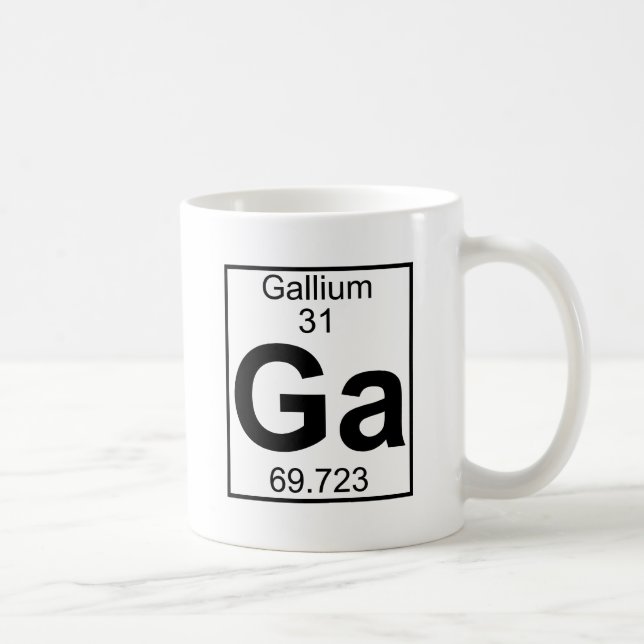 Element 031 - GA - Gallium (voll) Tasse (Rechts)