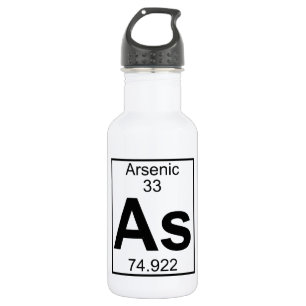 Element 033 - Wie - Arsen (voll) Trinkflasche