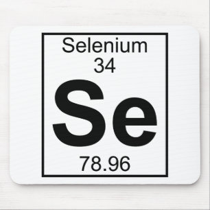 Element 034 - Se - Selen (voll) Mousepad
