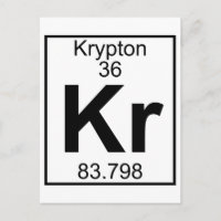 Element 036 - Kr - Krypton (Voll)