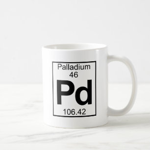 Element 046 - Palladium - Palladium (voll) Tasse