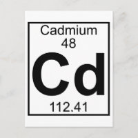 Element 048 - Cd - Cadmium (vollständig)