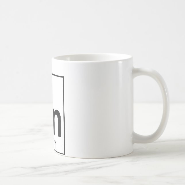 Element 050 - Sn - Zinn (voll) Kaffeetasse (Rechts)