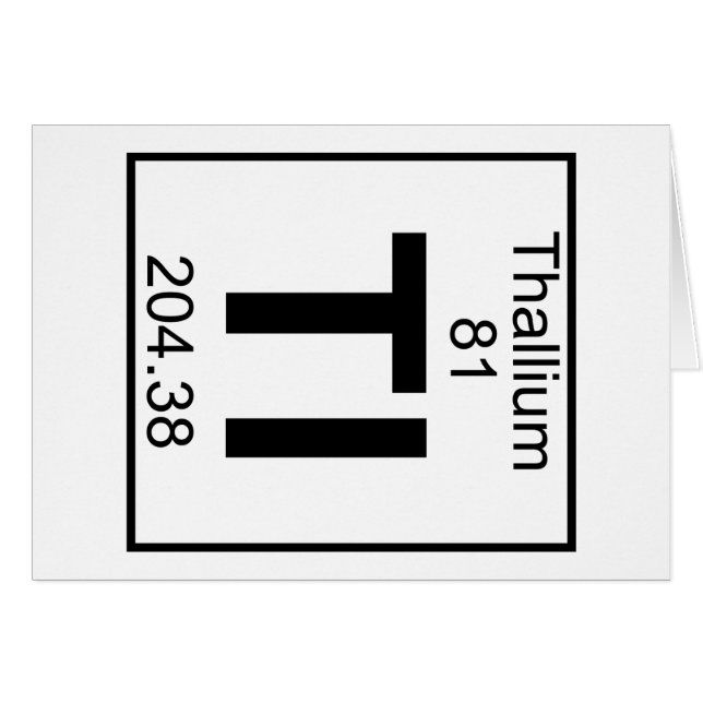 Element 081 - Zeitlimit - Thallium (voll) (Vorderseite (Horizontal))