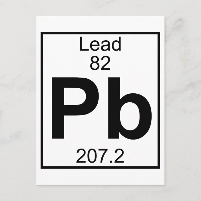 Element 082 - PB - Blei (vollständig) Postkarte (Vorderseite)