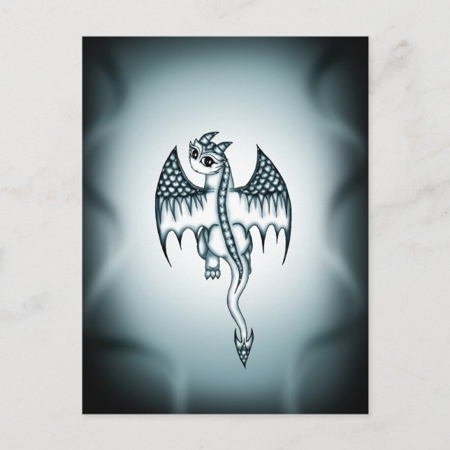 Element Air Dragon Postkarte (Vorderseite)